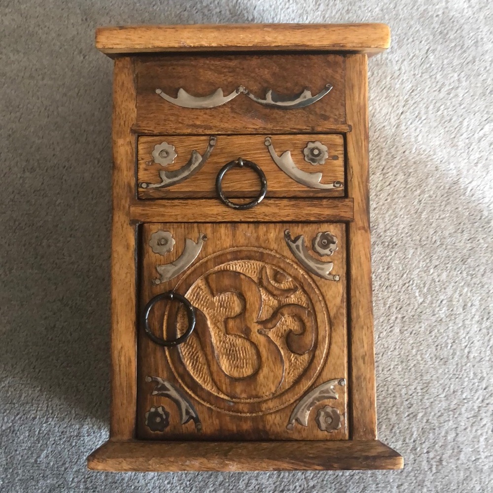 Solid Wood Trinket Box